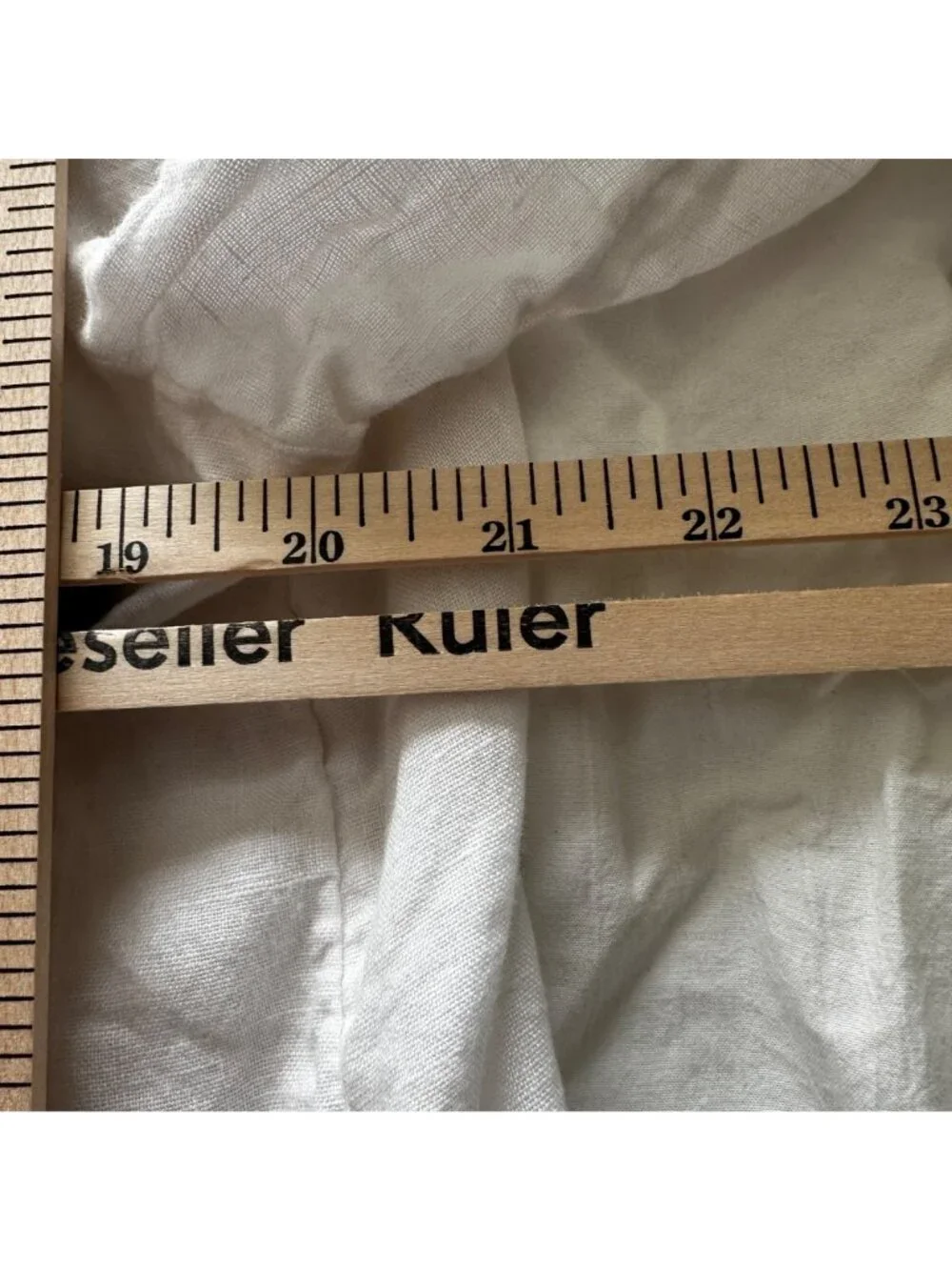 Jones New York Womens White 100% Linen Trucker Style Shacket Size 2X Beach - Picture 6 of 10